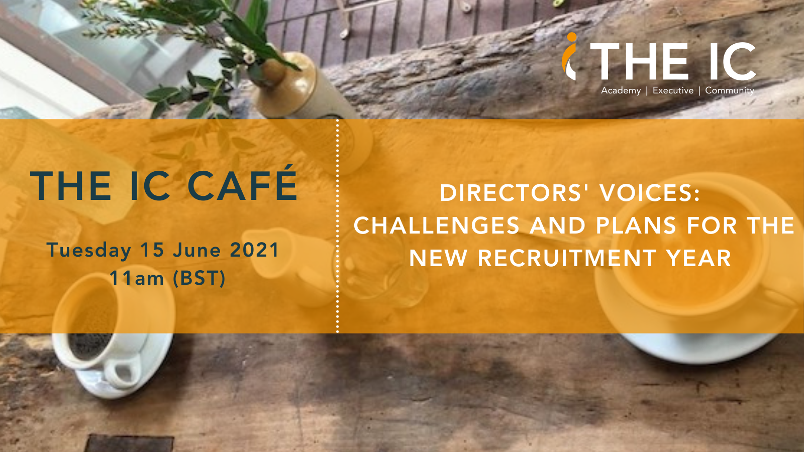 Directors’ Voices: challenges and plans for the new recruitment year.