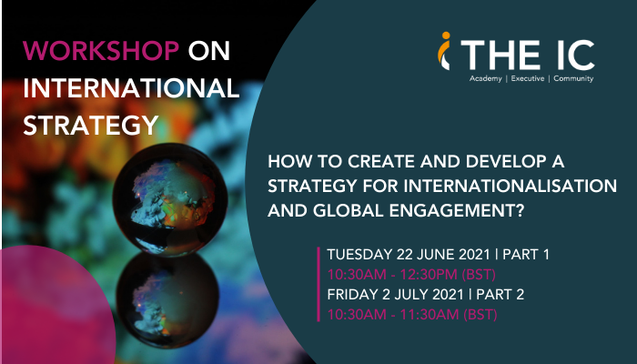 Workshop: Create and Develop Strategies for Internationalisation & Global Engagement