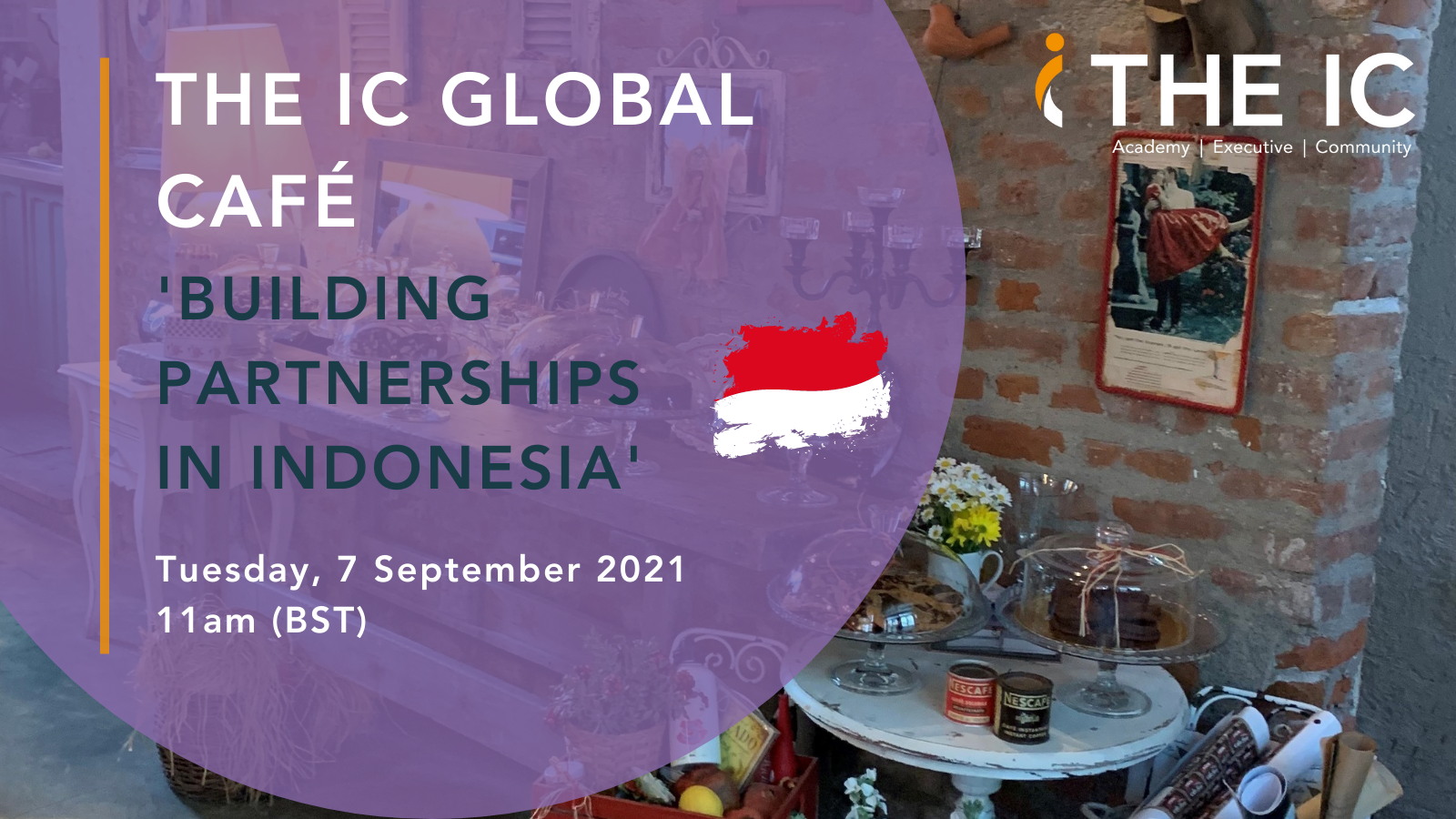 The IC Global Café: Building Partnerships in Indonesia