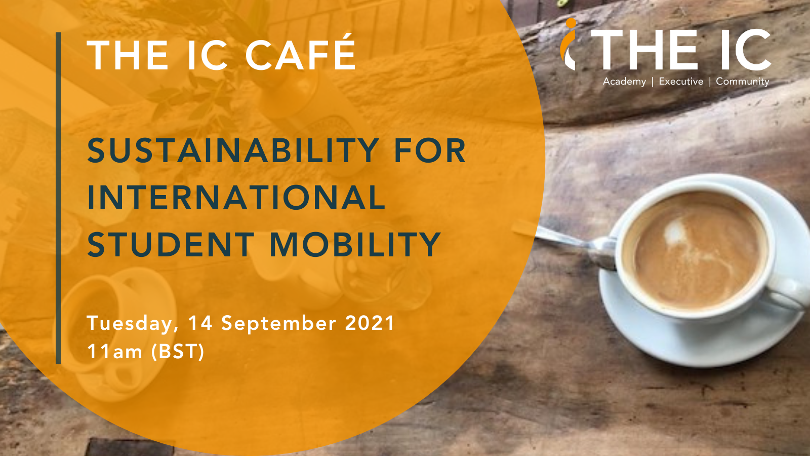 The IC Café: Sustainability for International Student Mobility.