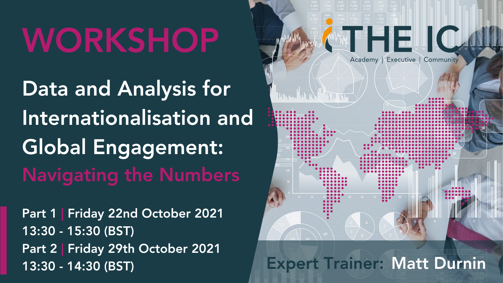 Workshop: ‘Data & Analysis for Internationalisation and Global Engagement. Navigating the Numbers’