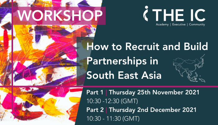 Workshop: ‘How to Recruit and Build Partnerships in South East Asia’