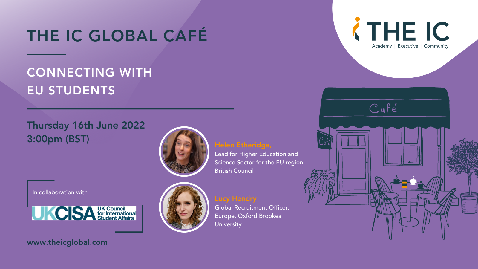 The IC Global Café: Connecting with EU Students | UKCISA Annual Conference 2022