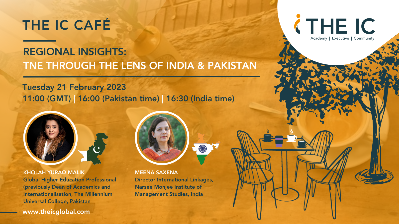 The IC Café ‘Regional Insights: TNE through the lens of India & Pakistan’