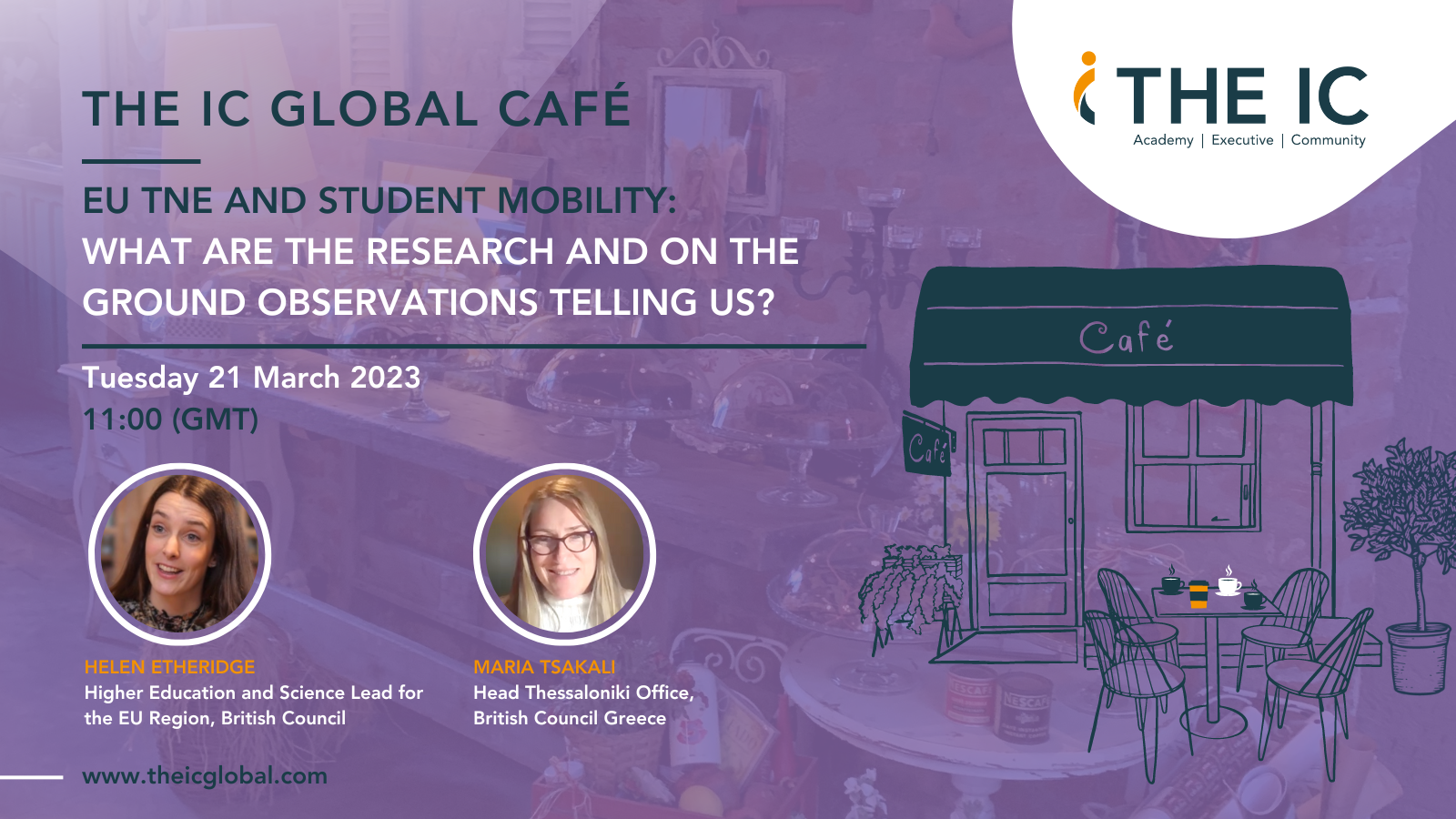 The IC Global Café: ‘EU TNE and student mobility: what are the research and on the ground observations telling us?’