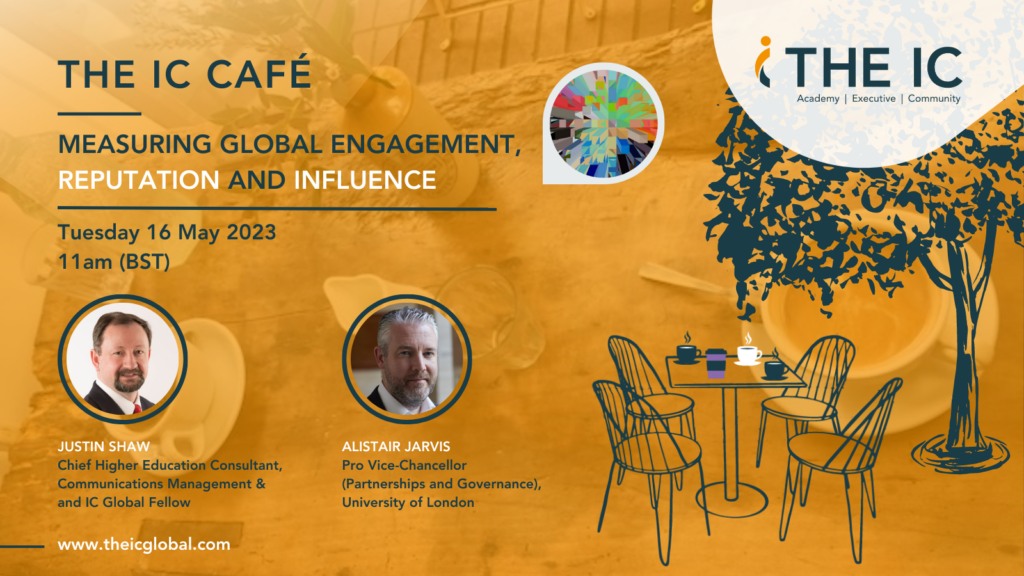 The IC Café: Measuring Global Engagement, Reputation and Influence