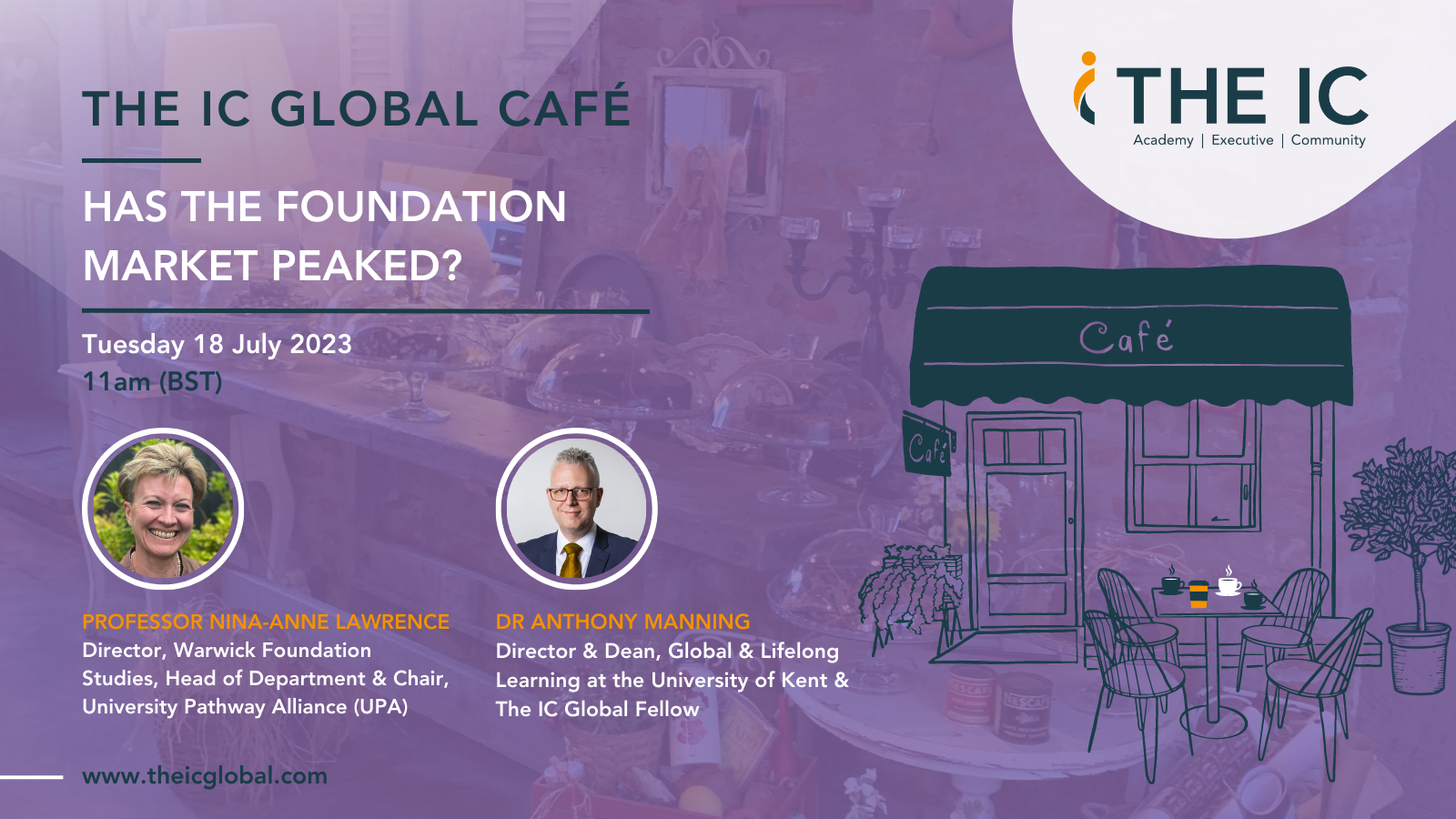 The IC Global Café: ‘Has the Foundation market peaked?’
