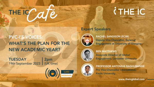 The IC Café Speakers 19.09.2023