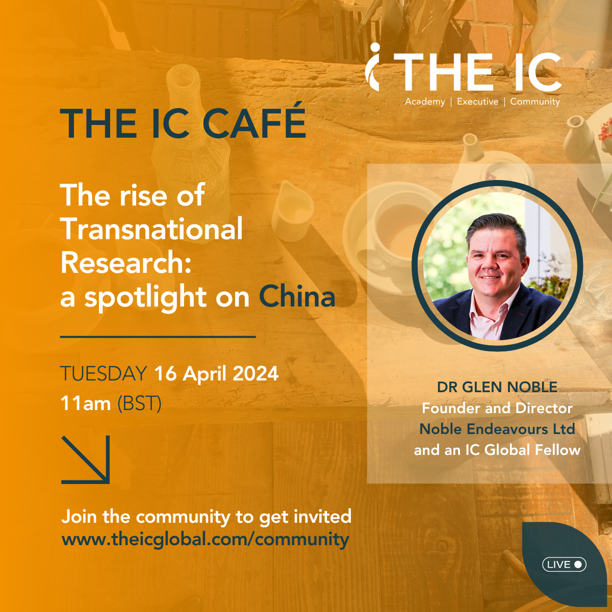 The IC Café: The rise of Transnational Research: a spotlight on China